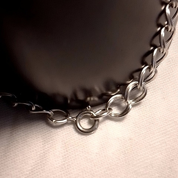 925 Silver Chain Link Bracelet Classic Design Great to Add Charms - Picture 2 of 4